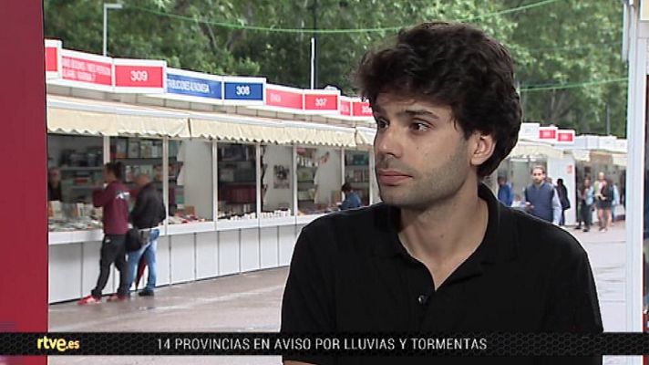 Cultura en Rtve.es - Feria del Libro - Enrique Llamas