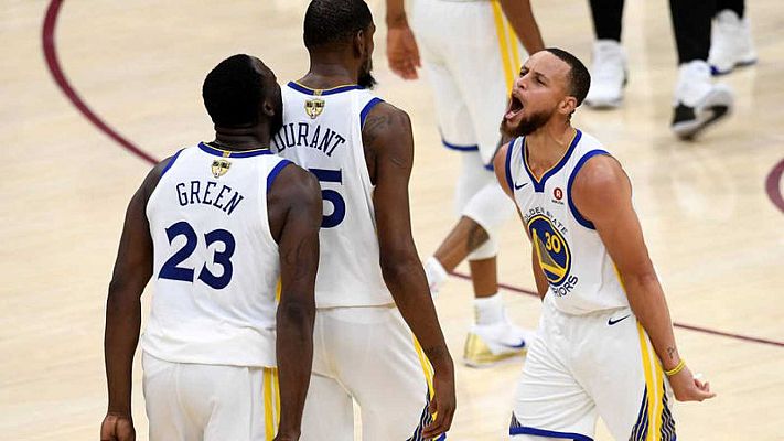 Telediario 1 - Los Warriors acarician su sexto anillo gracias a un brillante Durant