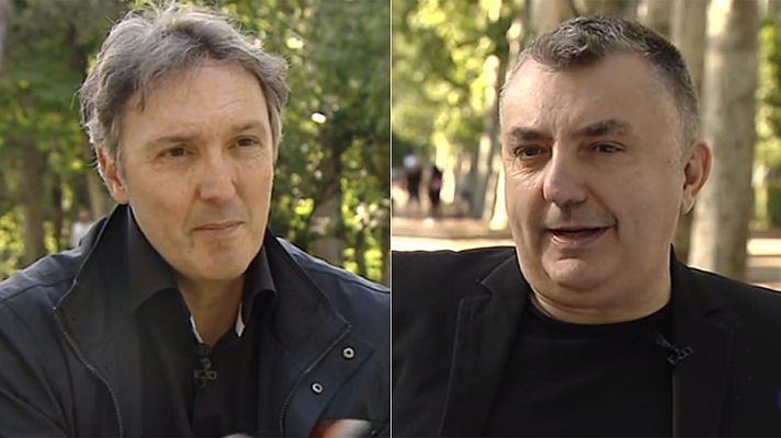 Telediario 1 - Carlos Zanón y Manuel Vilas, dos novelistas aclamados por sus viajes interiores