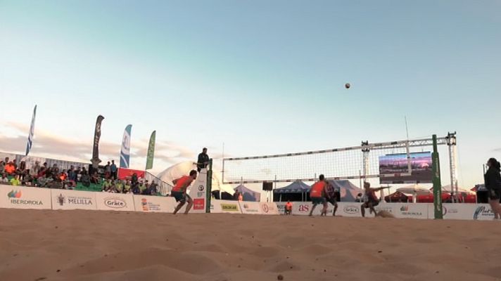 Voley Playa - Voley playa - Madison Beach Volley Tour 2018. Prueba Melilla. Resumen