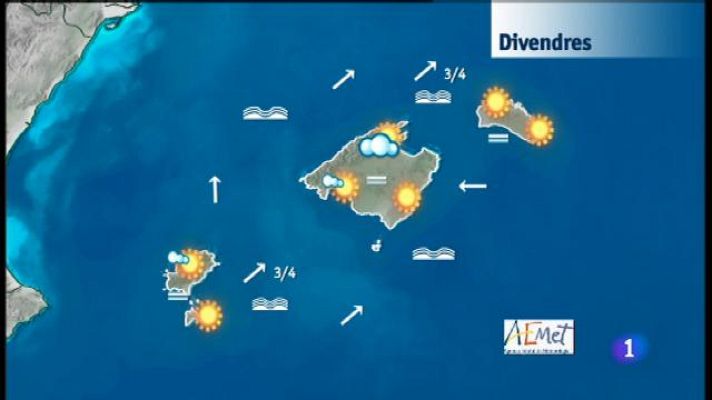 Informatiu Balear - El temps a les Illes Balears - 07/06/18