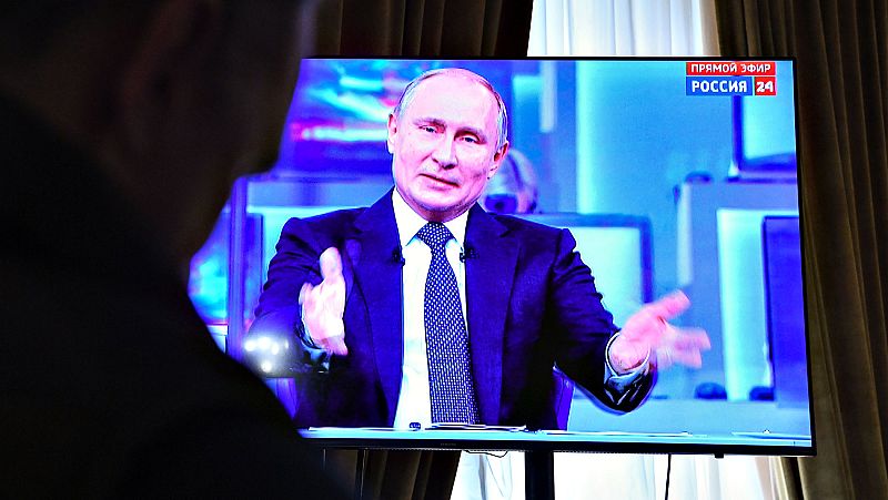 Putin responde a los ciudadanos en su cita anual en la televisión