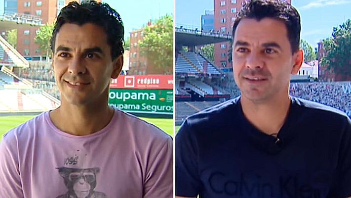 Telediario 1 - El antes y el después de Míchel en el Rayo, con TVE