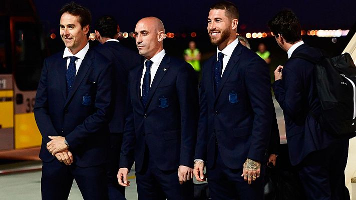 Telediario 1 - La Roja ya está en Rusia