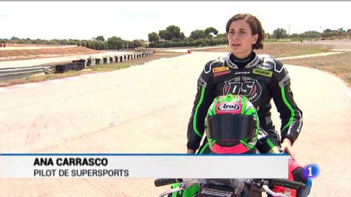 Informatiu Balear - La pilot Ana Carrasco entrena a Mallorca
