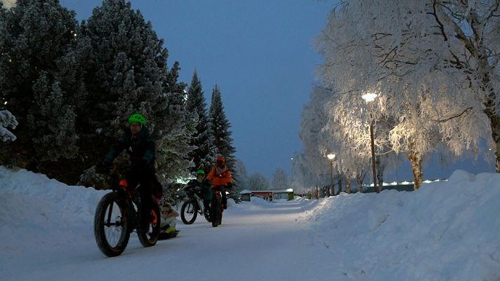 Tribus viajeras - Laponia en familia