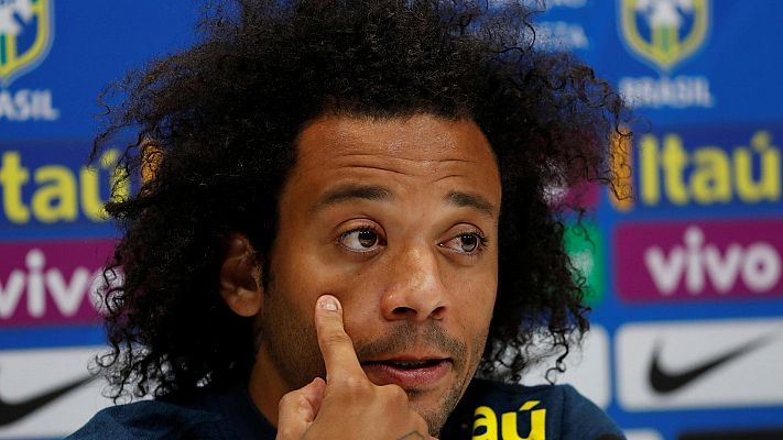 Telediario 1 - Marcelo abre las puertas del Madrid a Neymar y lanza una advertencia a Cristiano