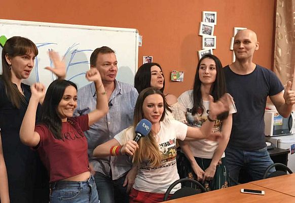 Telediario 1 - Mundial 2018. El español que se habla en Krasnodar