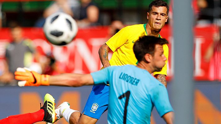  - Coutinho hace el tercero de Brasil ante Austria (0-3)