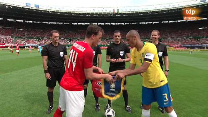 Fútbol - Amistoso Selecciones: Austria - Brasil