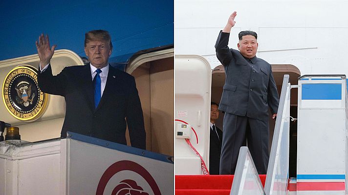 Telediario 1 - Todo listo en Singapur para la cumbre histórica entre Trump y Kim Jong un