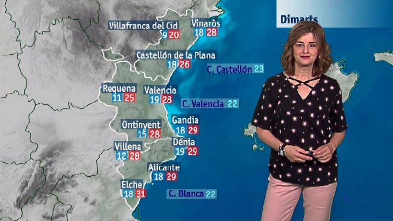 El tiempo en la Comunidad Valenciana - 11/06/18 - ver ahora