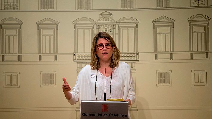 Telediario 1 - La Generalitat ve imprecisa la propuesta del Gobierno de una posible reforma constitucional