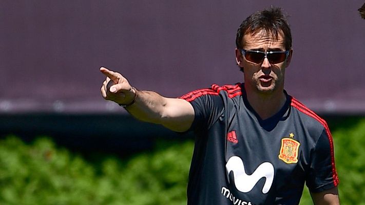 Telediario 1 - Lopetegui continúa con los entrenamientos tras hacerse oficial su fichaje por el Madrid