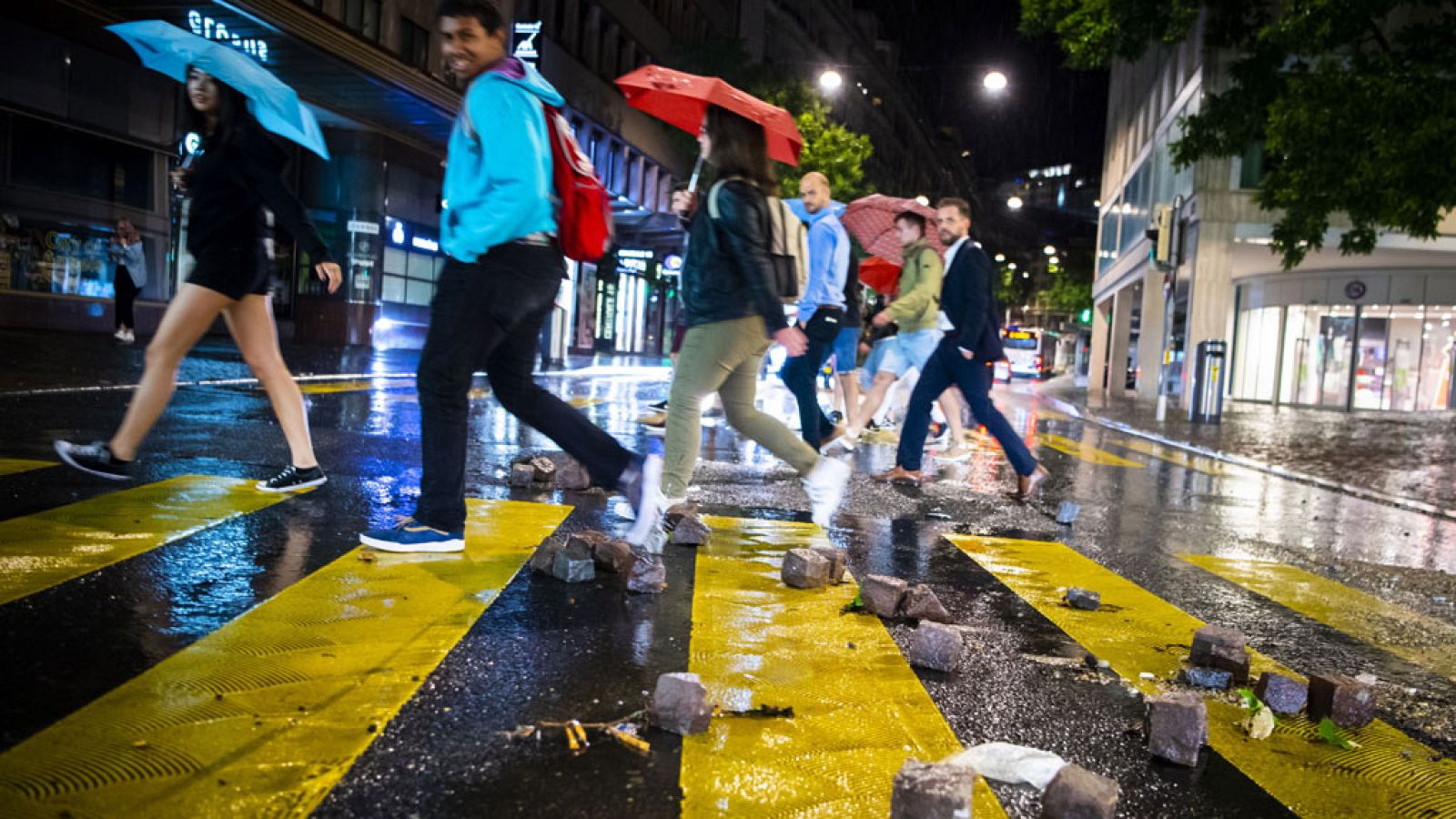 Lluvias persistentes desde el País Vasco hasta Pirineos