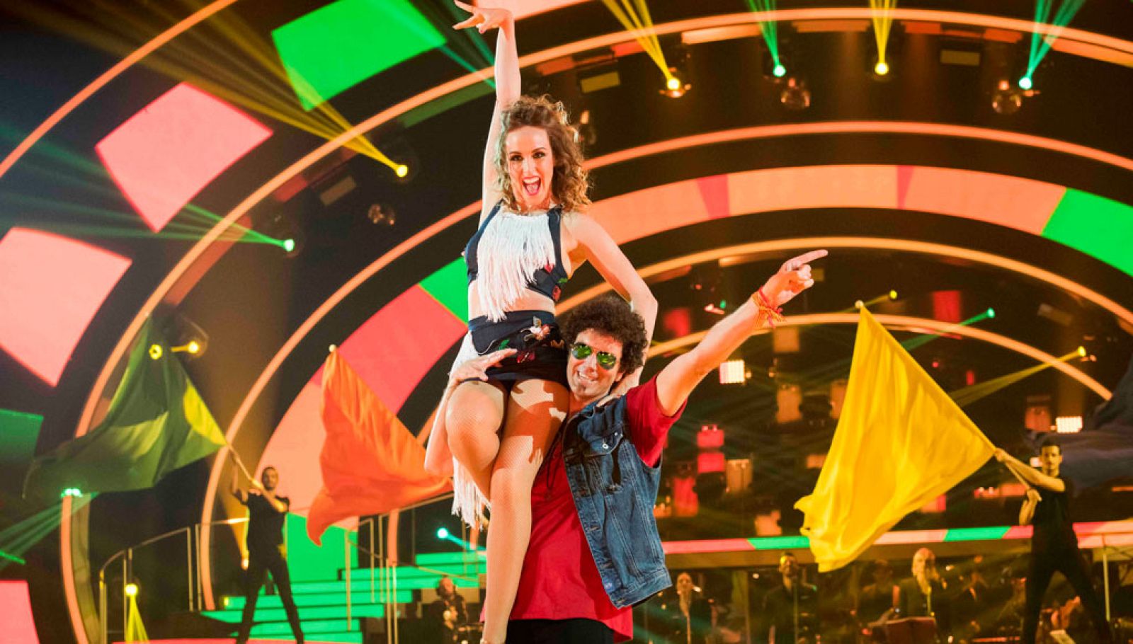 Bailando con las estrellas - Pablo Ibáñez y Sara bailan "La Gozadera"