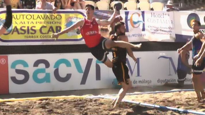 Balonmano - Balonmano Playa - Copa de España desde Torrox (Málaga) Resumen