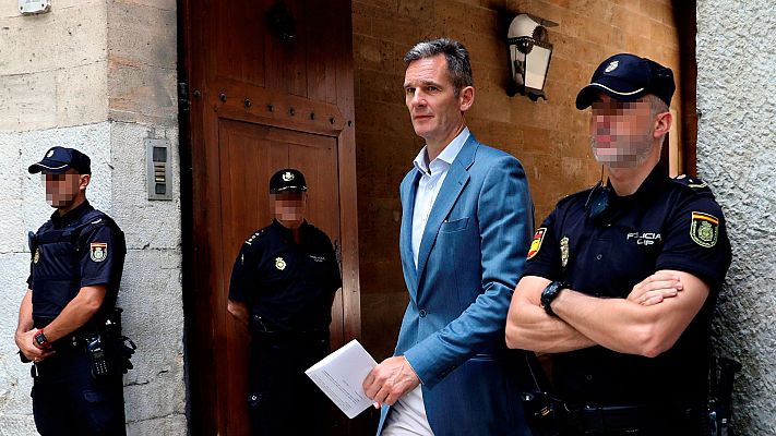 Telediario 1 - Iñaki Urdangarin tiene cinco días para entrar en prisión