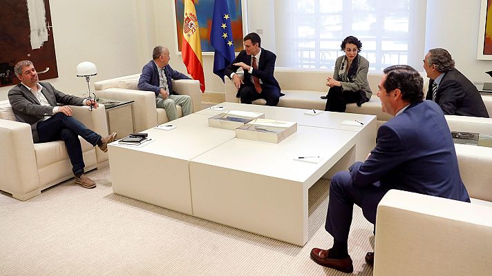 Telediario 1 - El Gobierno ve viable un pacto social para llevar a cabo una reforma laboral