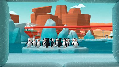 Marcha de pingüinos en Big Sky Park - Ranger Rob | Ver