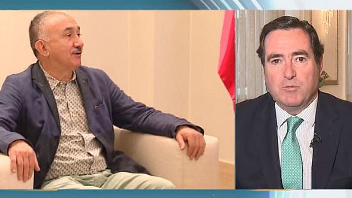 Los desayunos - Antonio Garamendi y Pepe Álvarez