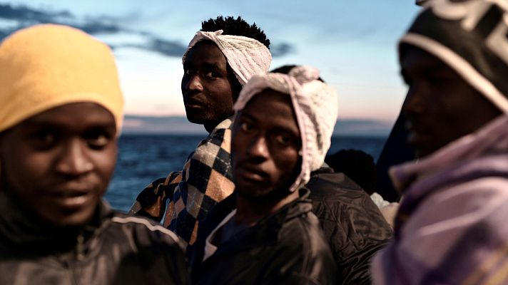 Telediario 1 - Los migrantes viven sus últimas horas en el Aquarius