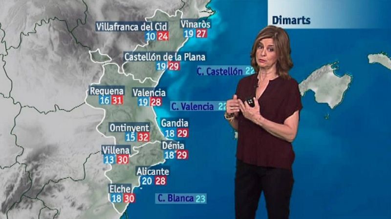 El tiempo en la Comunidad Valenciana - 18/06/18 - ver ahora