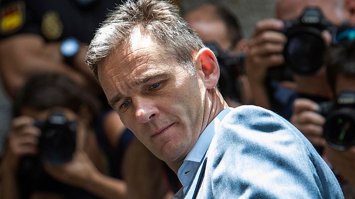 Telediario 1 - Iñaki Urdangarin ingresa en la cárcel de Brieva, en Ávila
