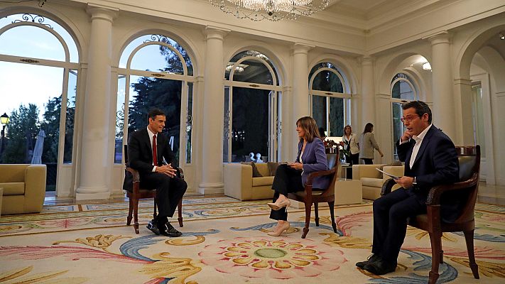 Especiales informativos - Sánchez asegura que si el Congreso no pone en marcha el concurso para renovar RTVE "el Gobierno no va a mirar para otro lado"