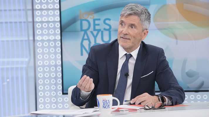 Los desayunos - Grande-Marlaska reitera que no se trasladará a Cataluña a los líderes presos antes de que acabe la instrucción