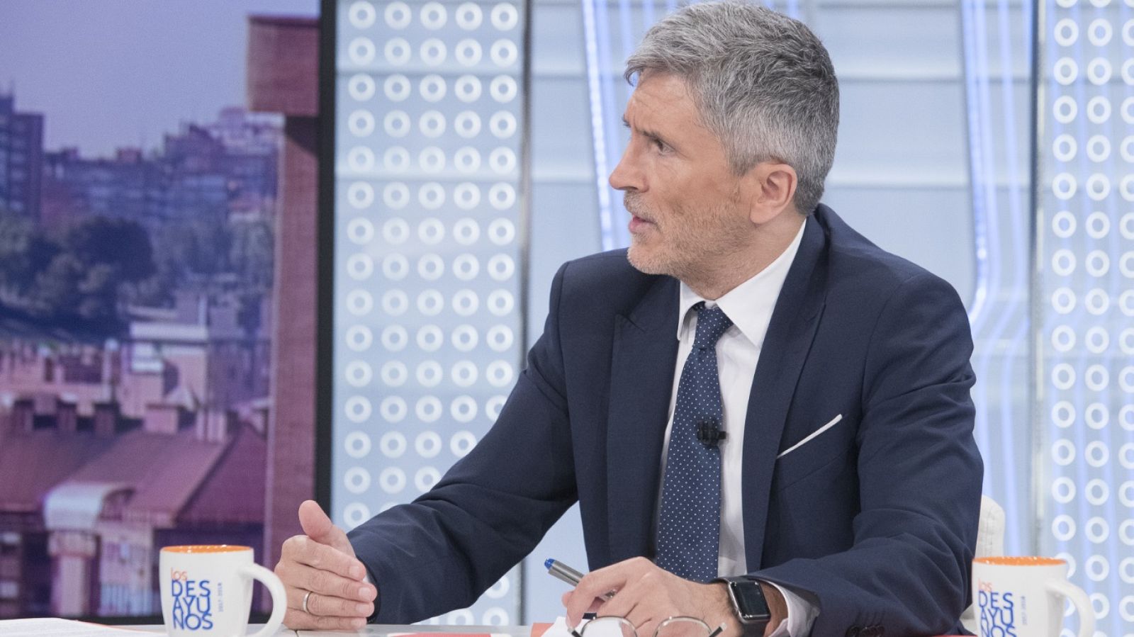 Los desayunos de TVE - Fernando Grande-Marlaska, ministro del Interior - ver ahora