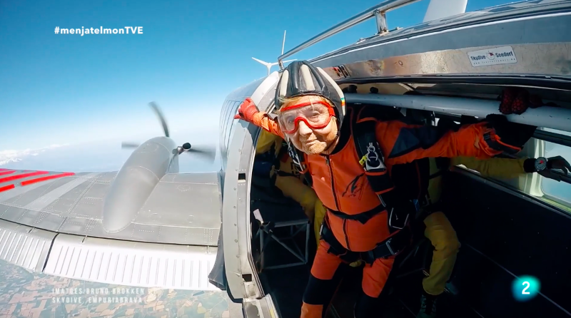 Menja't el m�n - Llan�a't-hi - Montse Mech�: campiona en vitalitat