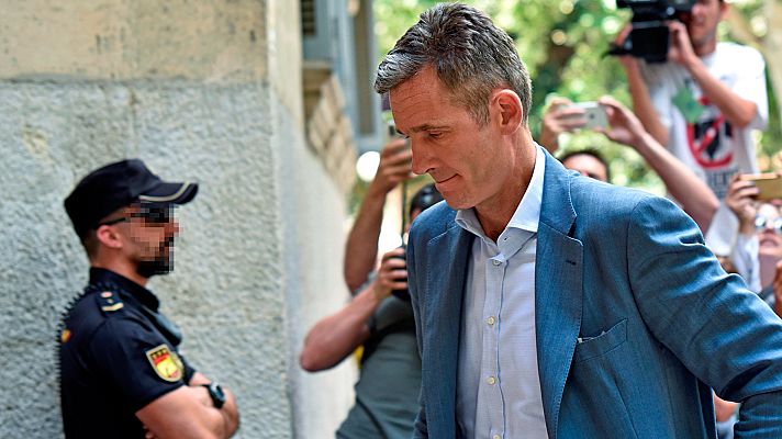 Telediario 1 - Urdangarin pasa su primera noche en la cárcel de Brieva con "normalidad"