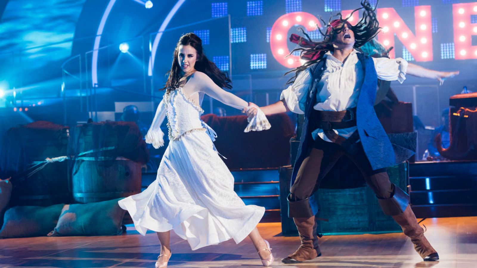 Bailando con las estrellas - Patry Jordán y Rubén bailan "He's a pirate"