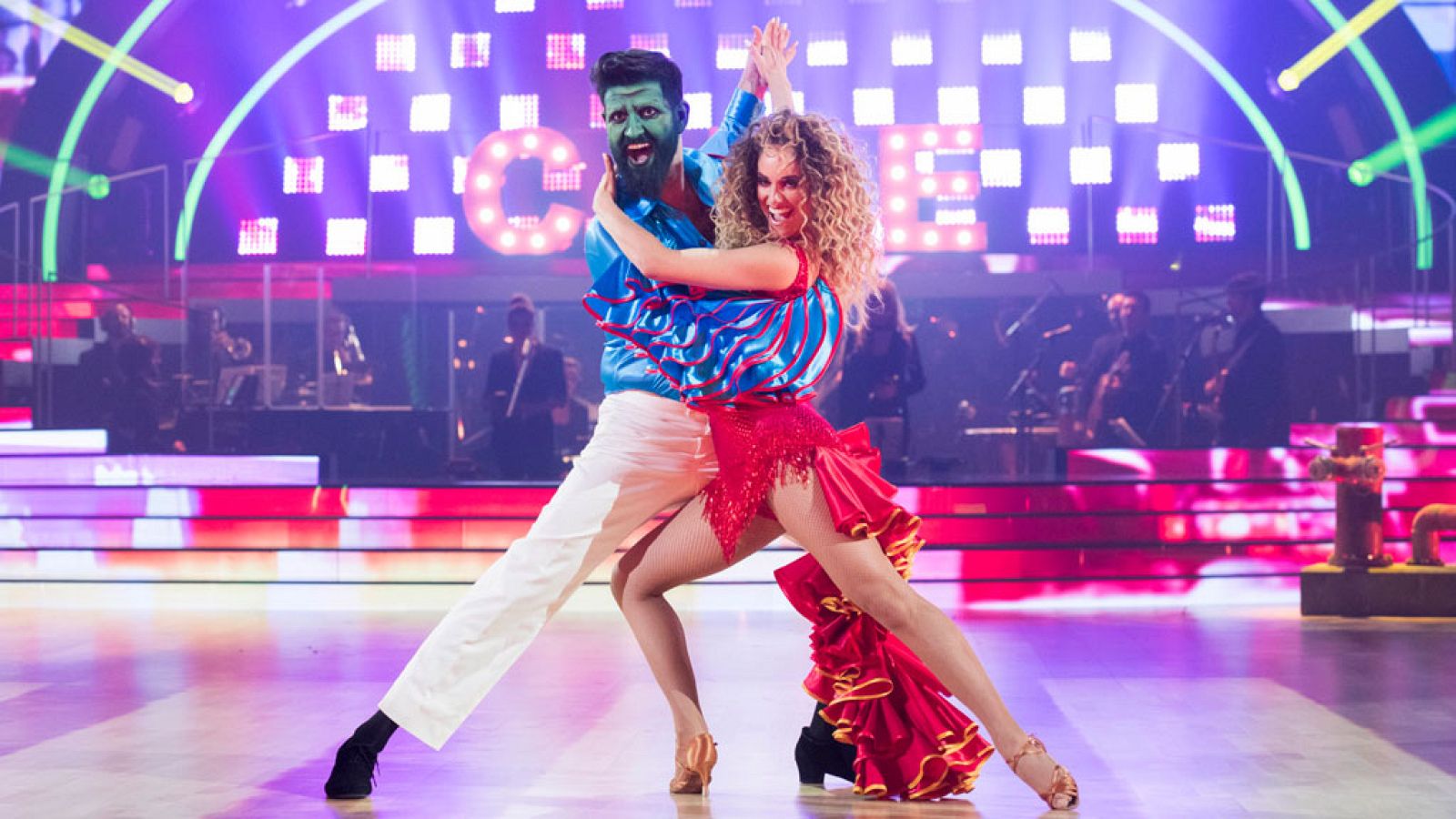 Bailando con las estrellas - Manu Sánchez y Mireya bailan "Cuban Pete"