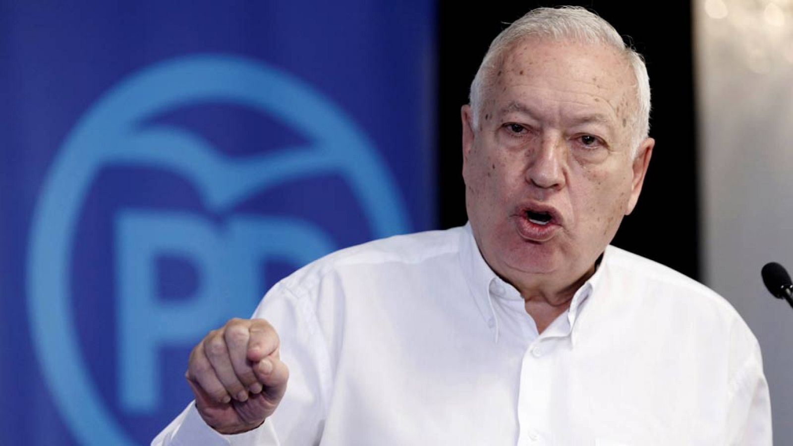 Margallo presenta sus avales para ir "hasta el final" y echa de menos el programa de Sáenz de Santamaría - Informativo 24h | Ver
