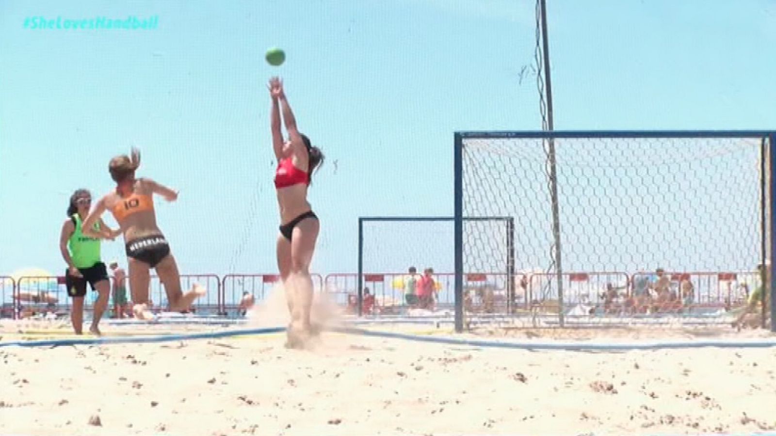 Balonmano Playa - Arena Handball Tour 1, desde Castellón. Resumen - ver ahora