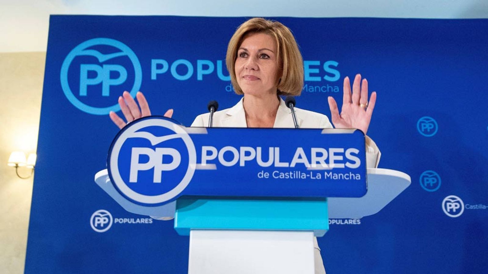 Cospedal cree que el PP necesita "alguien que dé la cara" - Los desayunos | Ver