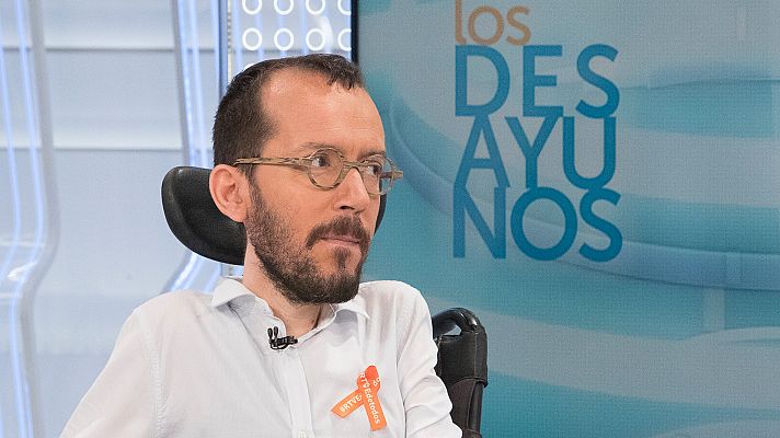 Los desayunos - Echenique rechaza "tacticismos electorales" en el apoyo de Podemos a Sánchez