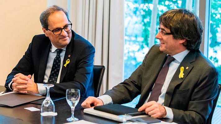  - Torra y Puigdemont se reúnen en Berlín para analizar la situación de Cataluña