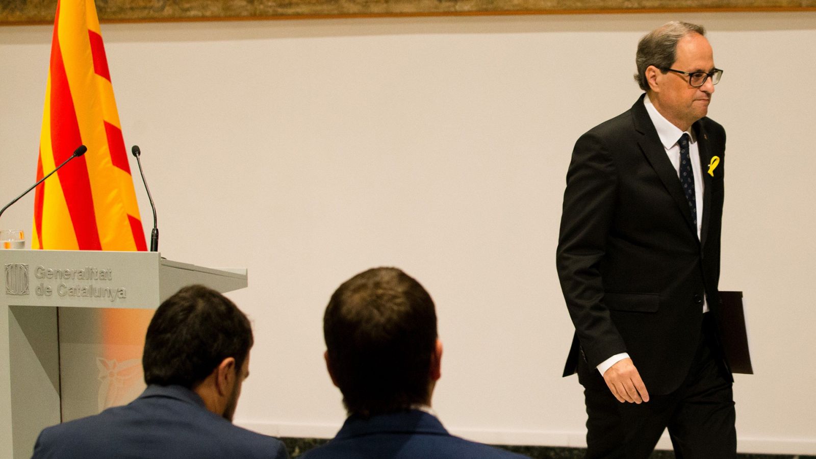 Torra asistirá a la inauguración de los Juegos Mediterráneos pero no acudirá a actos convocados por la Familia Real