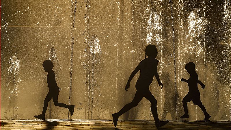 Subida de temperaturas en los valles del Tajo, Guadiana y del Guadalquivir y sur de Galicia.