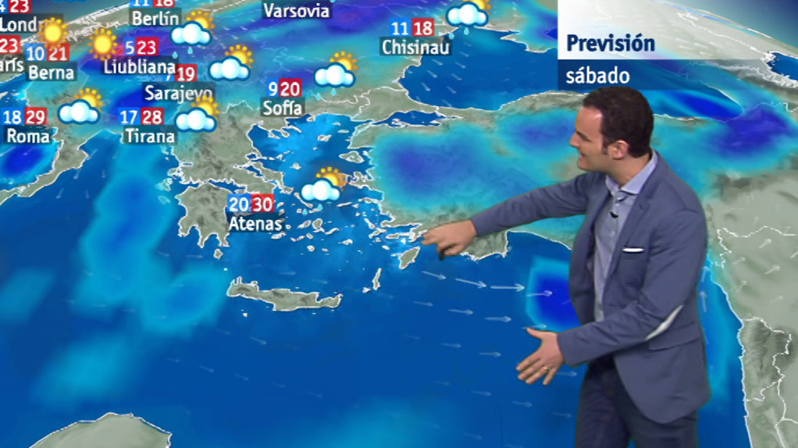 La tarde en 24 horas - El tiempo - 22/06/18 - ver ahora