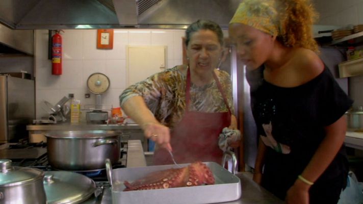 Aquí la Tierra - Pulpo con cachelos, como manda la tradición