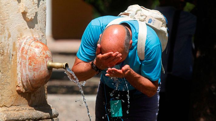 El tiempo - Temperaturas muy altas en interior peninsular pero bajan en oeste