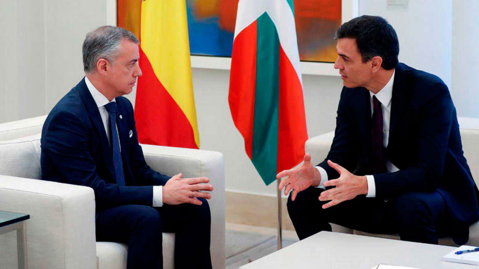 Sánchez y Urkullu acuerdan trabajar en la política penintenciaria