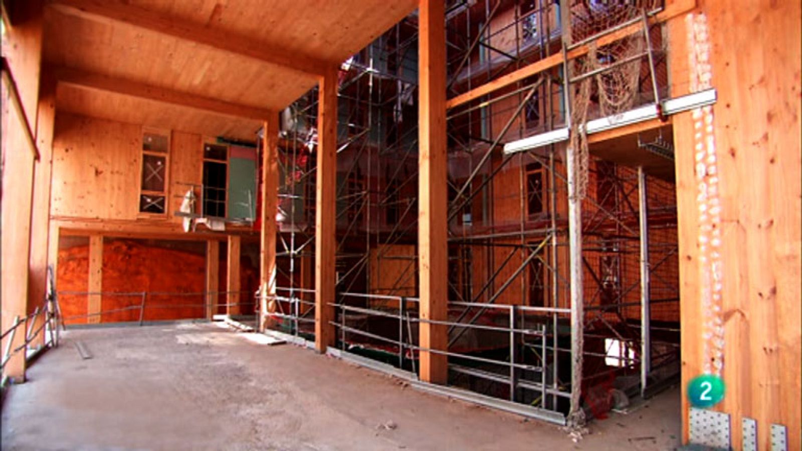 La aventura del saber Casas de madera contralaminada LaCol La Borda.hormigón arquitectura #AventuraSaberArquitectura