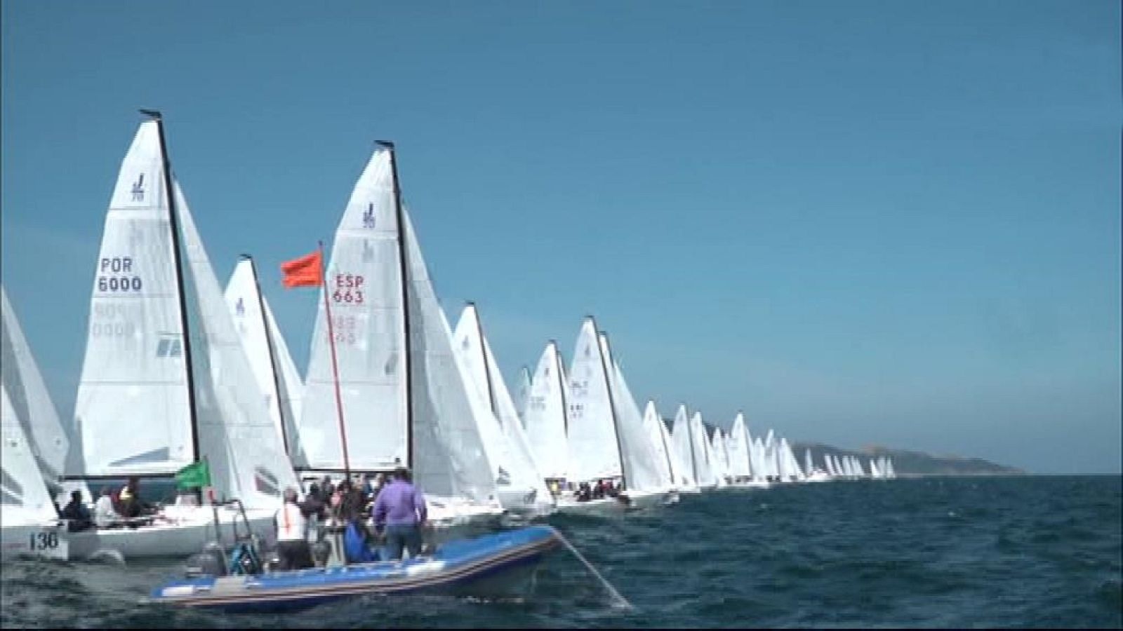 Vela - Campeonato Europeo J70 2018 desde Vigo