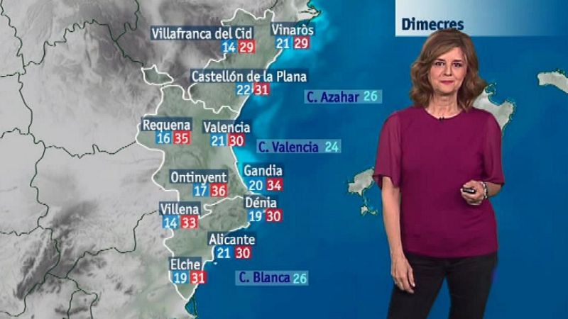 El tiempo en la Comunidad Valenciana - 26/06/18 - ver ahora