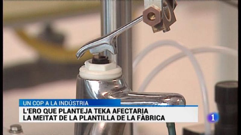 L'ERO de Teka afectarà la meitat de la plantilla.